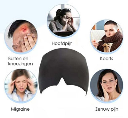 Relaxband - Koud hoofdpijntherapie band
